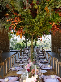 Inspiración bodas de otoño - La Masía les Casotes